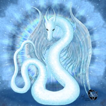 A fantasy creature I personally created, this is one of the four divine magical creators. This
particular one is Amethyst who rules the magic between both dark and light. Space itself
circles behind her as her crystal wings shimmer. It was done as a digital piece. Prints are
available for a variety of prices.